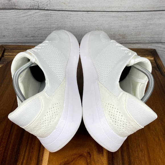 Kizik Men’s Lima Eggshell White Hands Free Slip In Shoe Sneaker Size 11 Wide main image 7